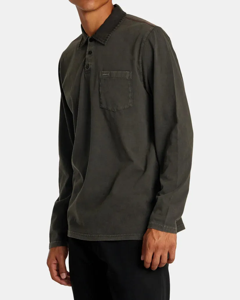 RVCA Polo II Long Sleeve Shirt