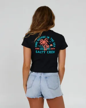 Salty Crew - Good Times Baby Tee - Black