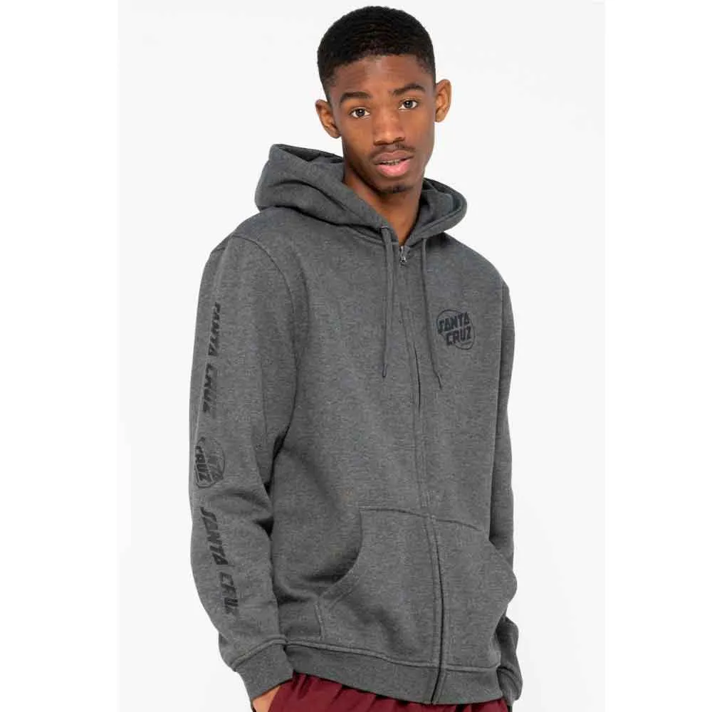 Santa Cruz Club Oval Dot Zip Hoodie