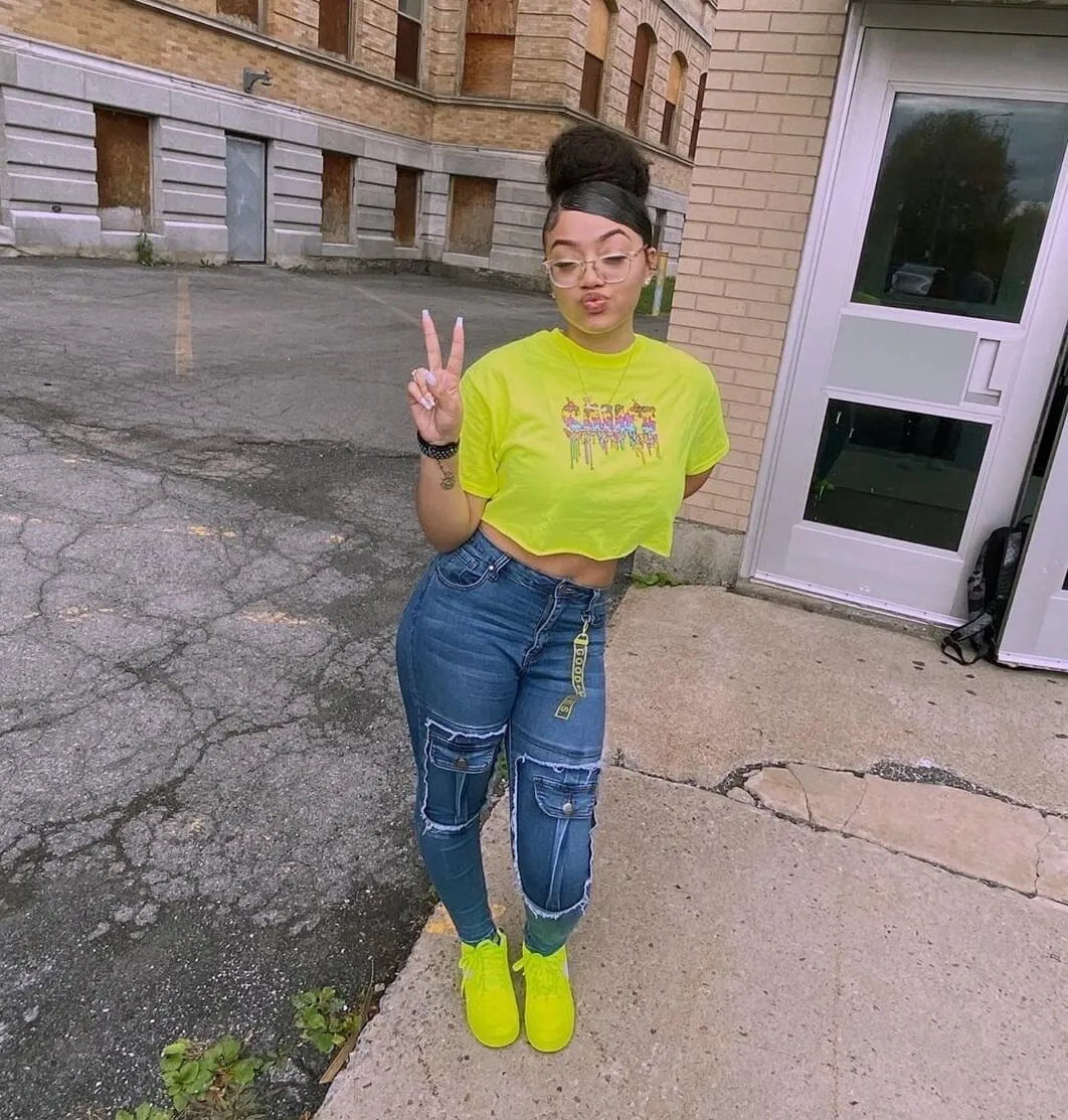 Sauce Ice Cream | Neon Yellow Tee