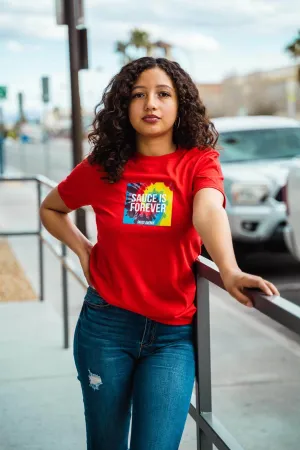 Sauce Is Forever (Tie Dye Box) | Red Tee