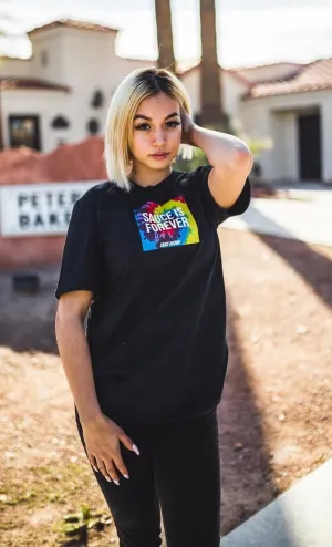 Sauce Is Forever (Tye Dye Box) | Black Tee