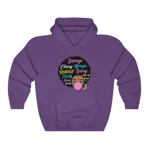 Savage Hooded Sweatshirt - Women's Heavy Blend™