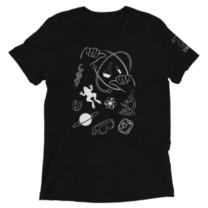 SCIENCE (ASL) Short Sleeve Tee [White Ink]