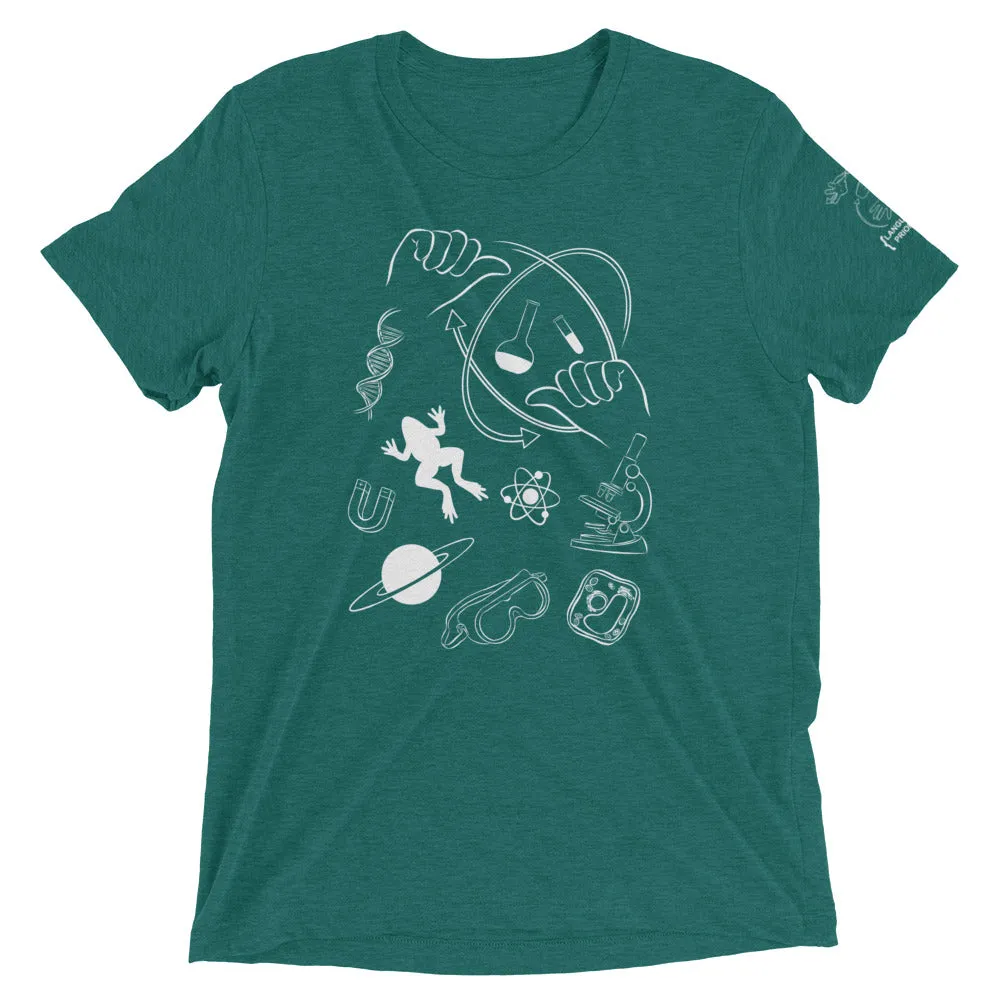 SCIENCE (ASL) Short Sleeve Tee [White Ink]