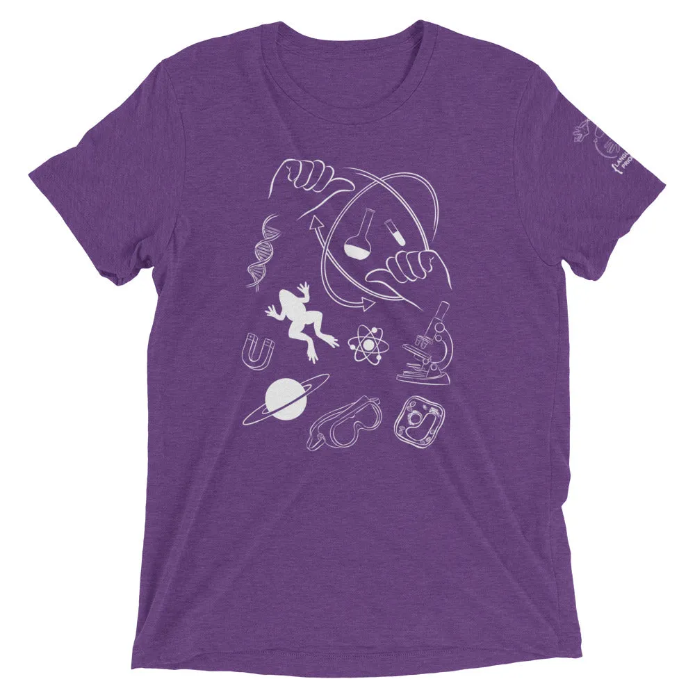 SCIENCE (ASL) Short Sleeve Tee [White Ink]