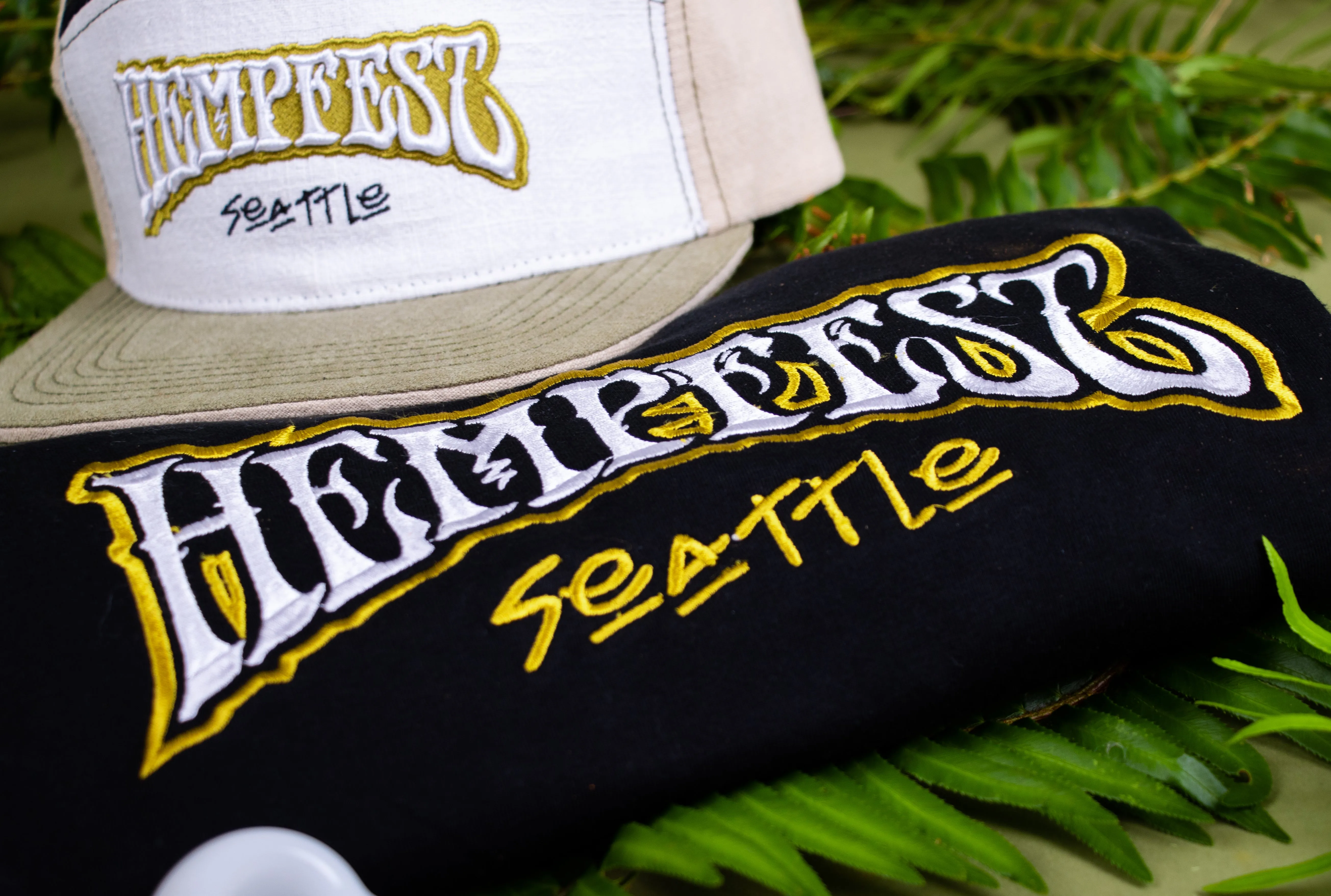 Seattle Hempfest T'shirt - Black