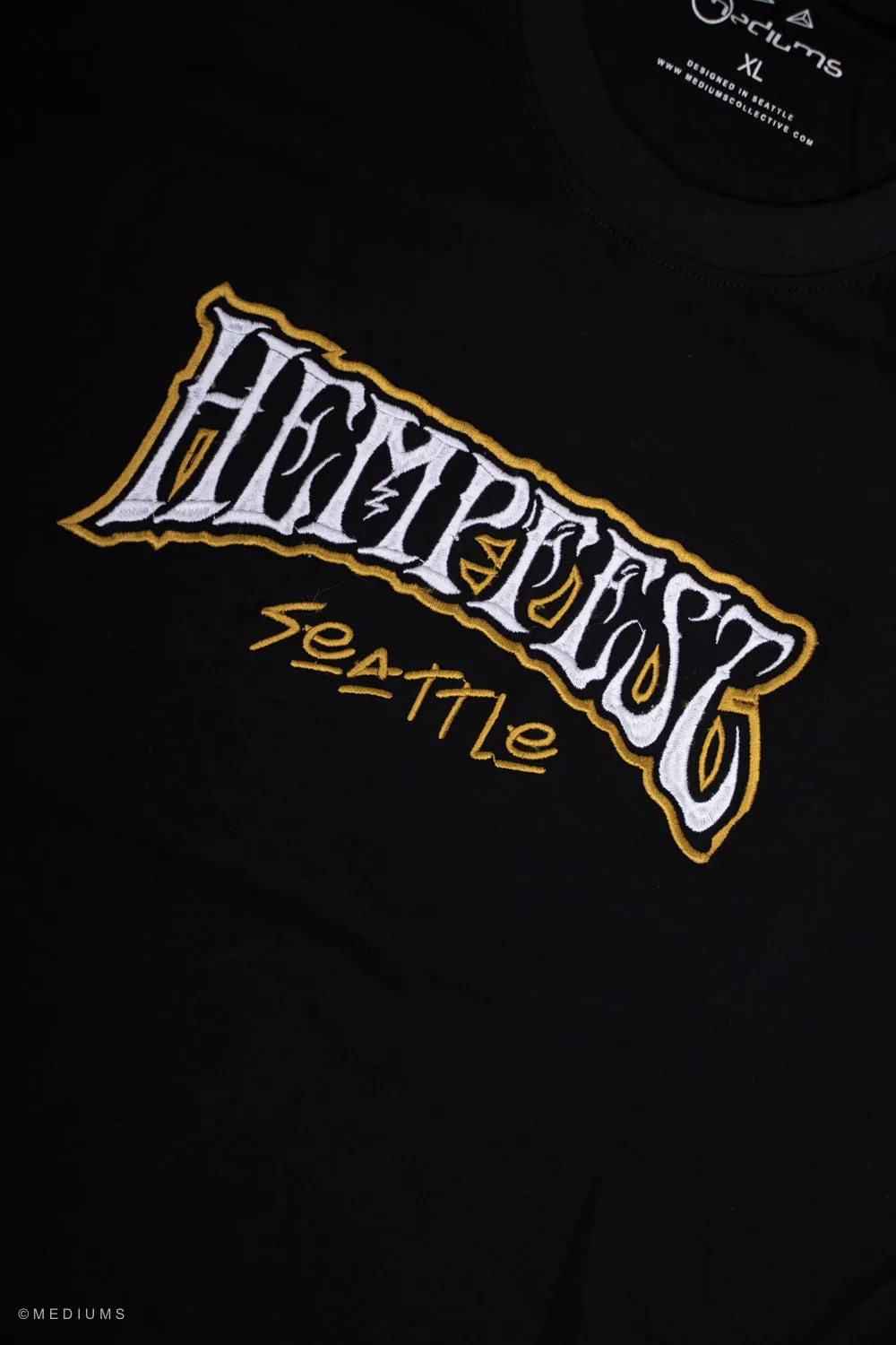 Seattle Hempfest T'shirt - Black