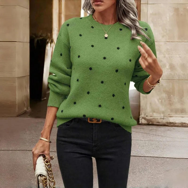SERAPHINA - POLKA DOT SWEATER