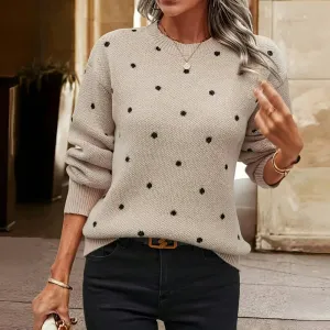 SERAPHINA - POLKA DOT SWEATER