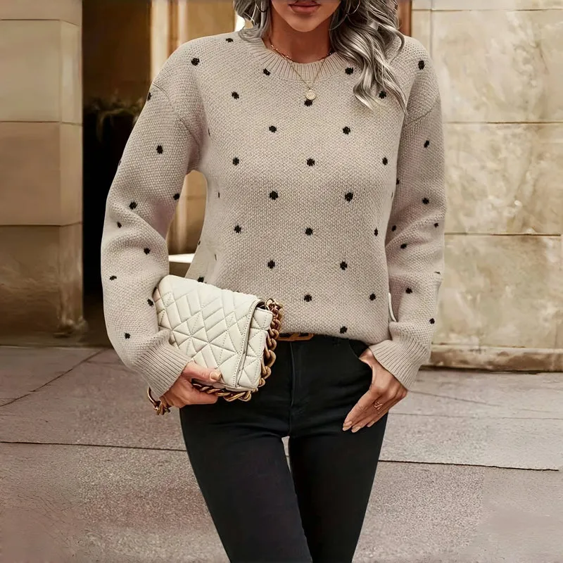SERAPHINA - POLKA DOT SWEATER