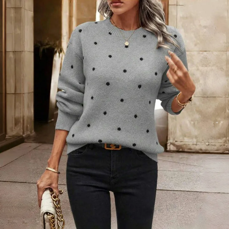 SERAPHINA - POLKA DOT SWEATER