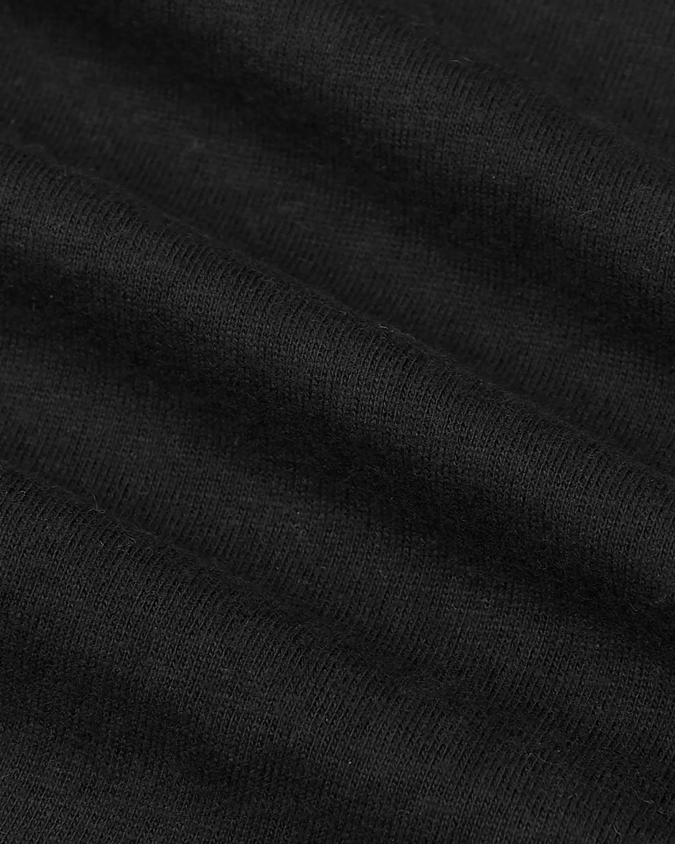 Short Sleeve T-Shirt | Crew Neck | Black