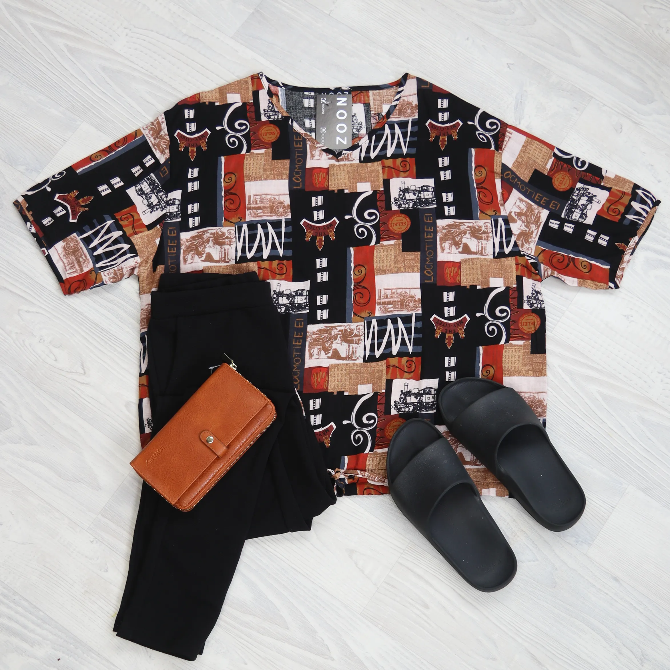 Short Sleeve Verity Tie Top - Off the Grid