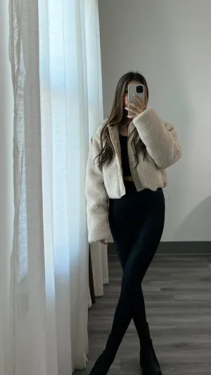 Shyla Sherpa Jacket-FINAL SALE