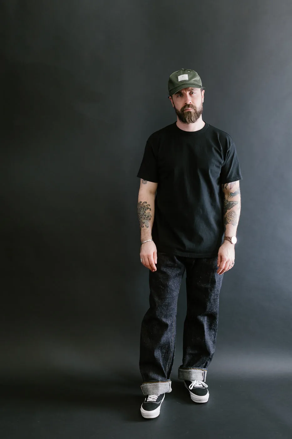 SJST-ML - Heavyweight Plain T-Shirt  - Black