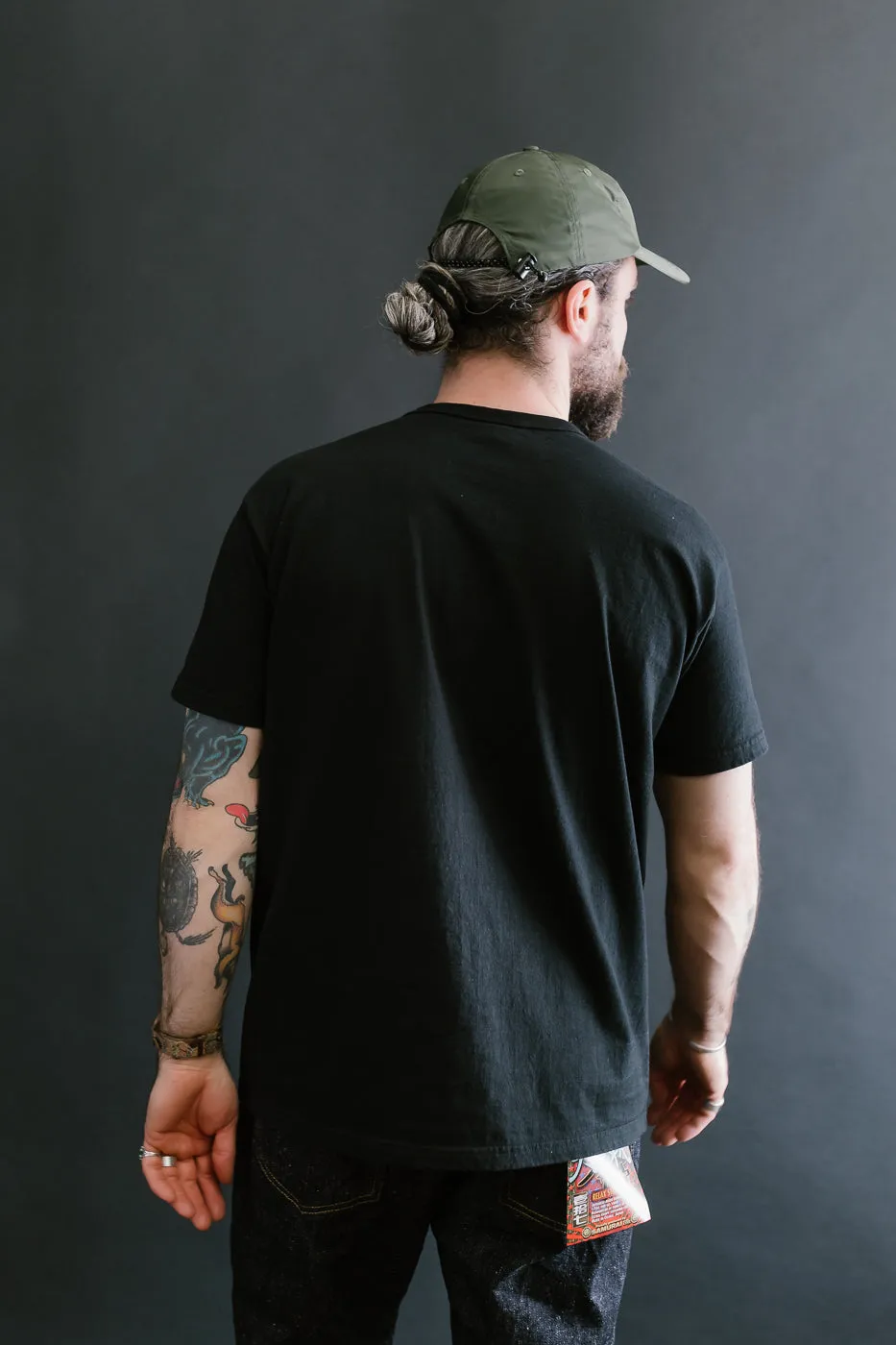 SJST-ML - Heavyweight Plain T-Shirt  - Black
