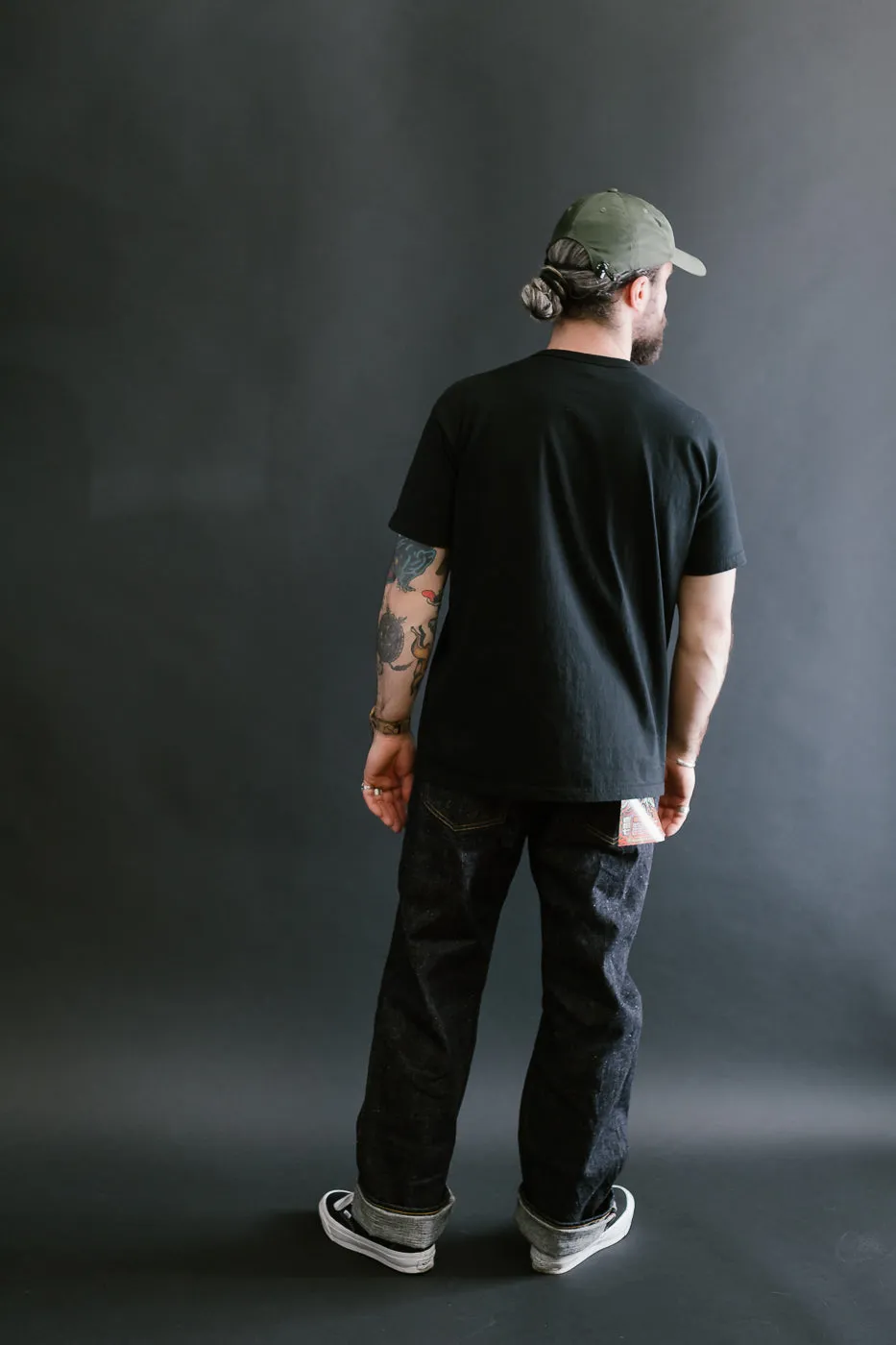 SJST-ML - Heavyweight Plain T-Shirt  - Black