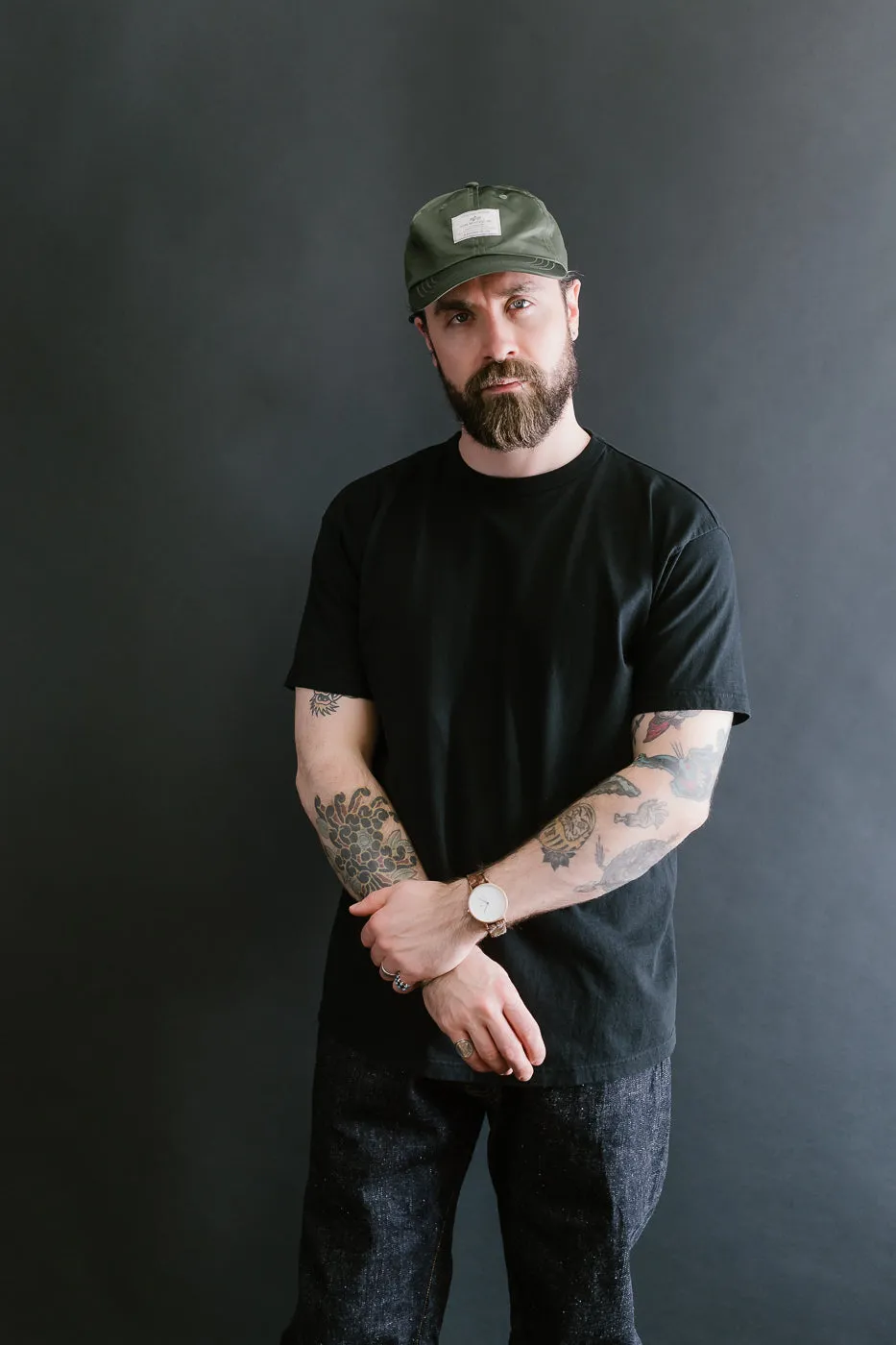 SJST-ML - Heavyweight Plain T-Shirt  - Black