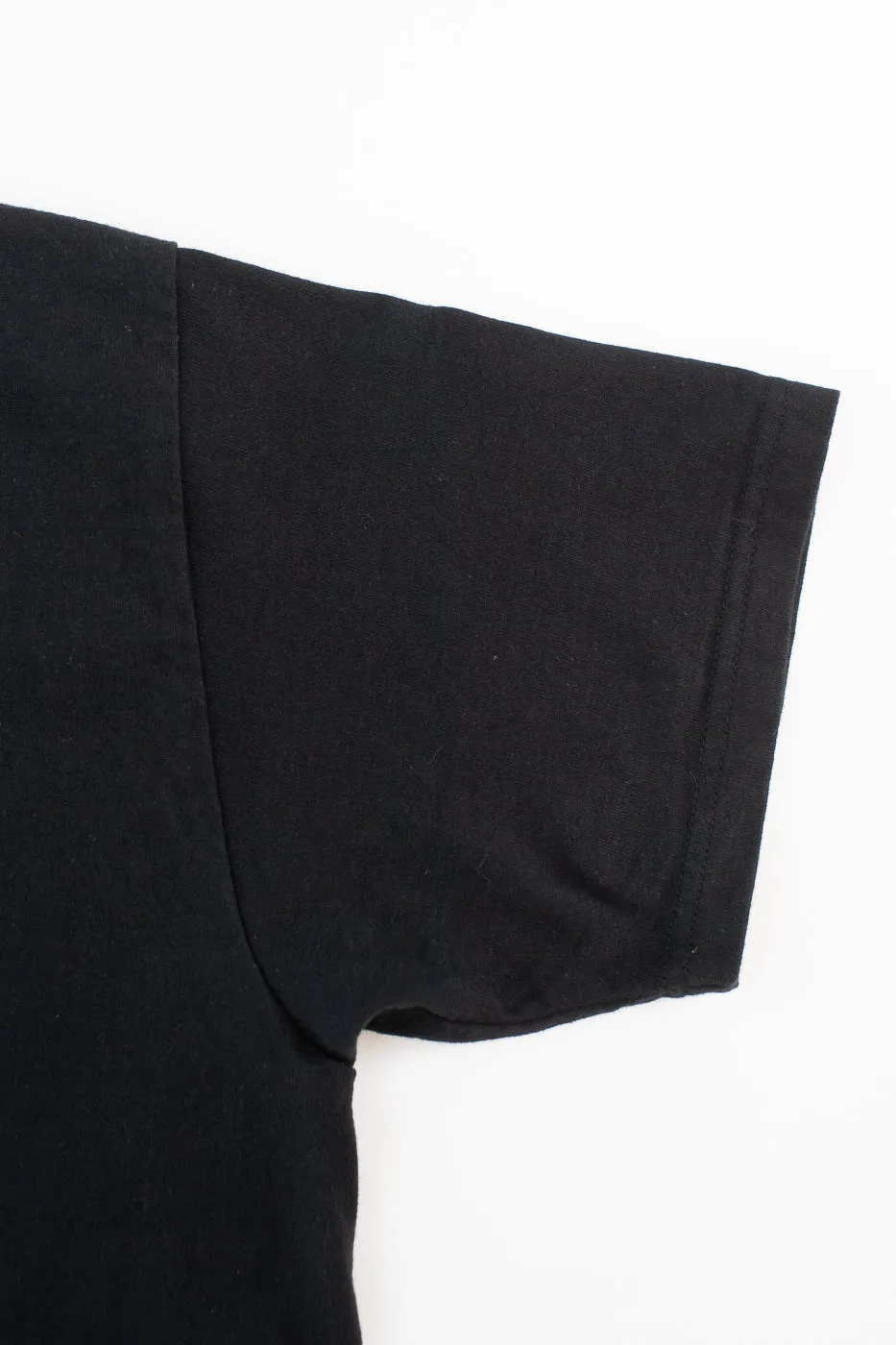 SJST-ML - Heavyweight Plain T-Shirt  - Black