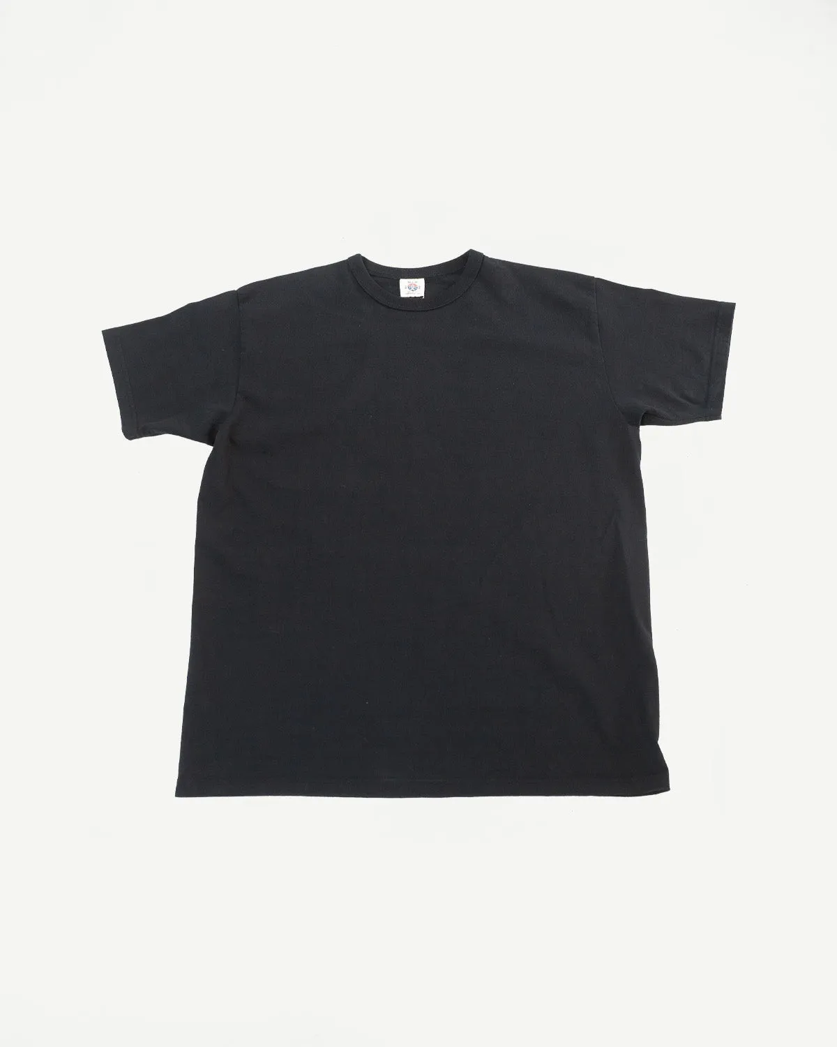 SJST-ML - Heavyweight Plain T-Shirt  - Black