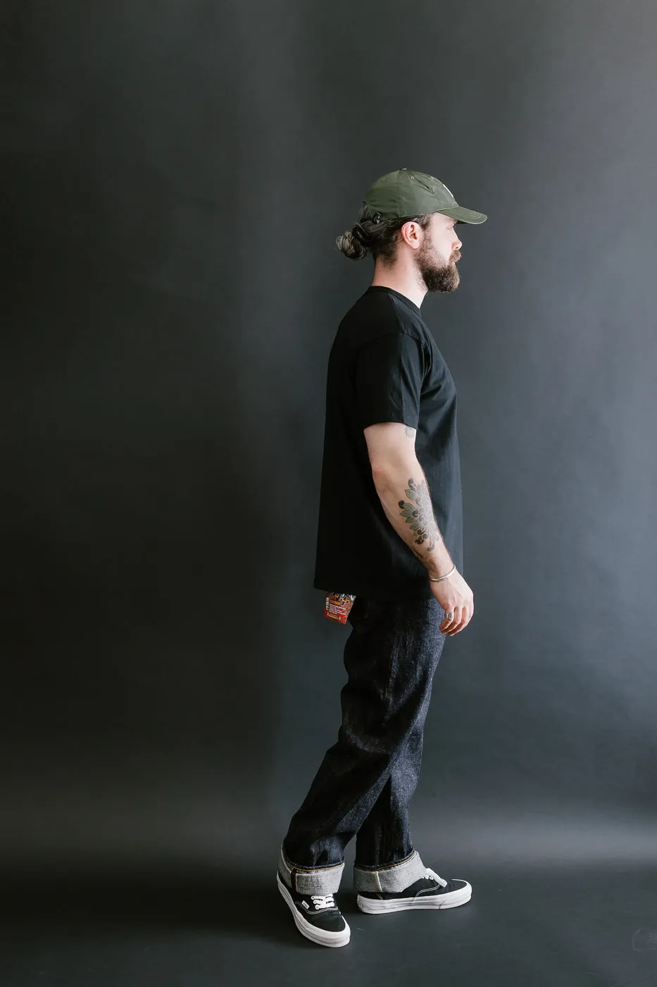 SJST-ML - Heavyweight Plain T-Shirt  - Black