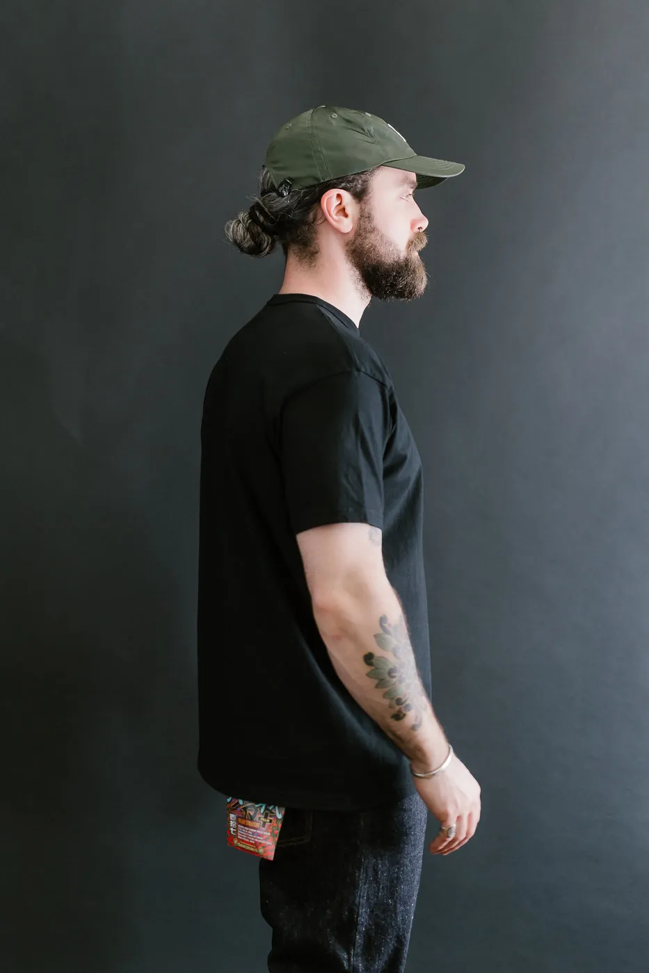 SJST-ML - Heavyweight Plain T-Shirt  - Black