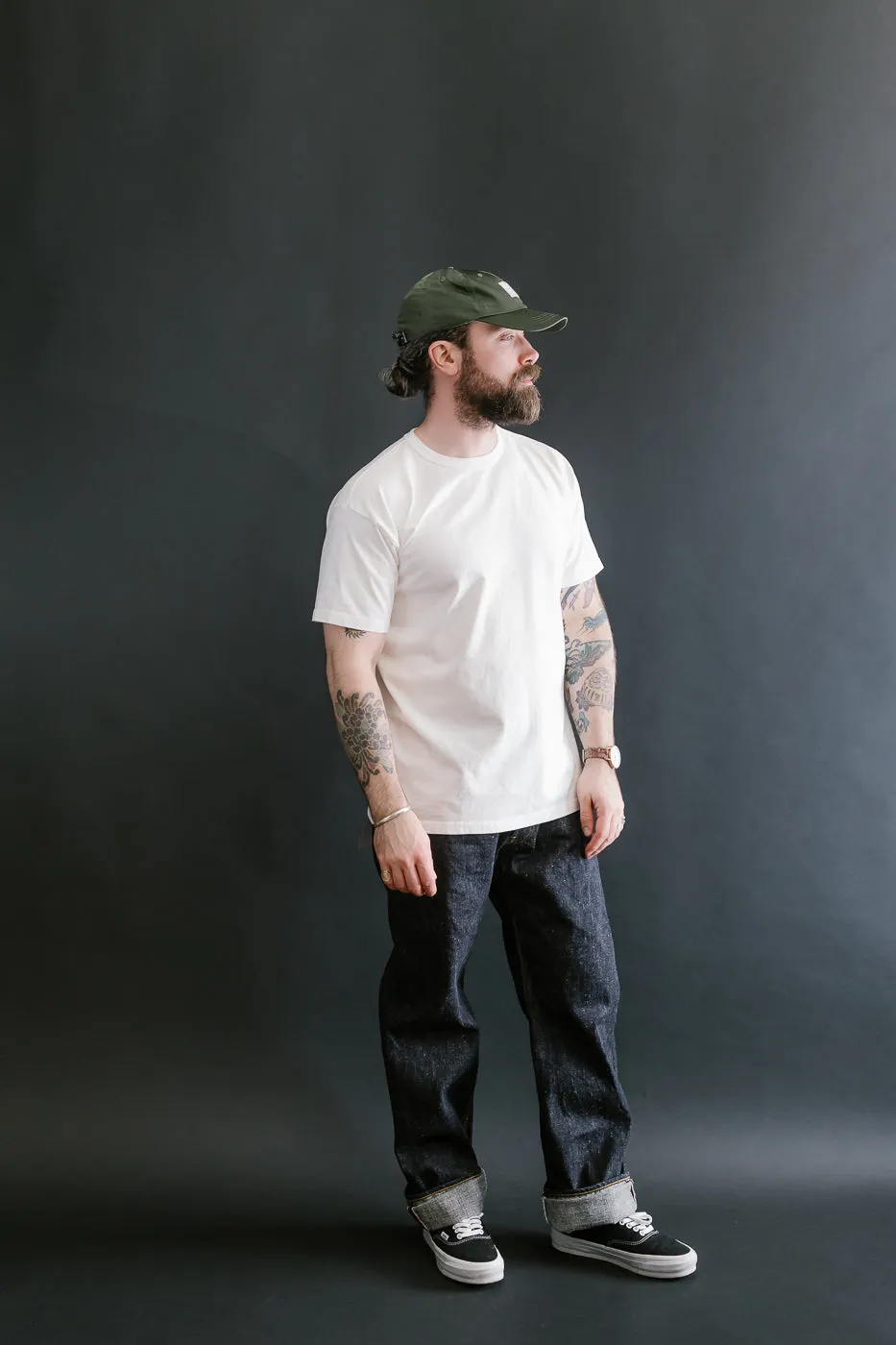 SJST-ML - Heavyweight Plain T-Shirt  - White