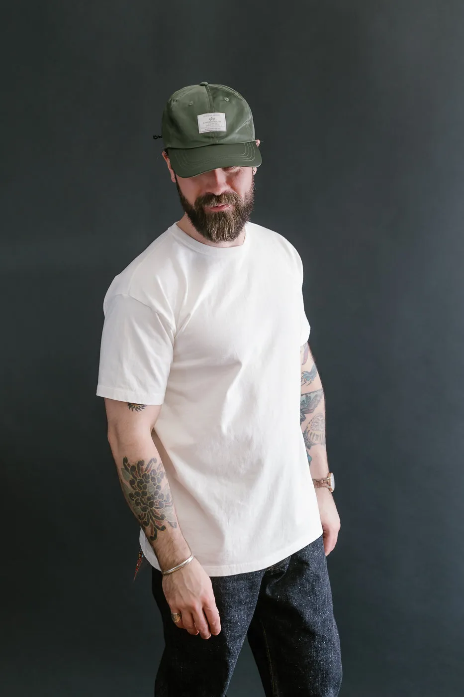 SJST-ML - Heavyweight Plain T-Shirt  - White