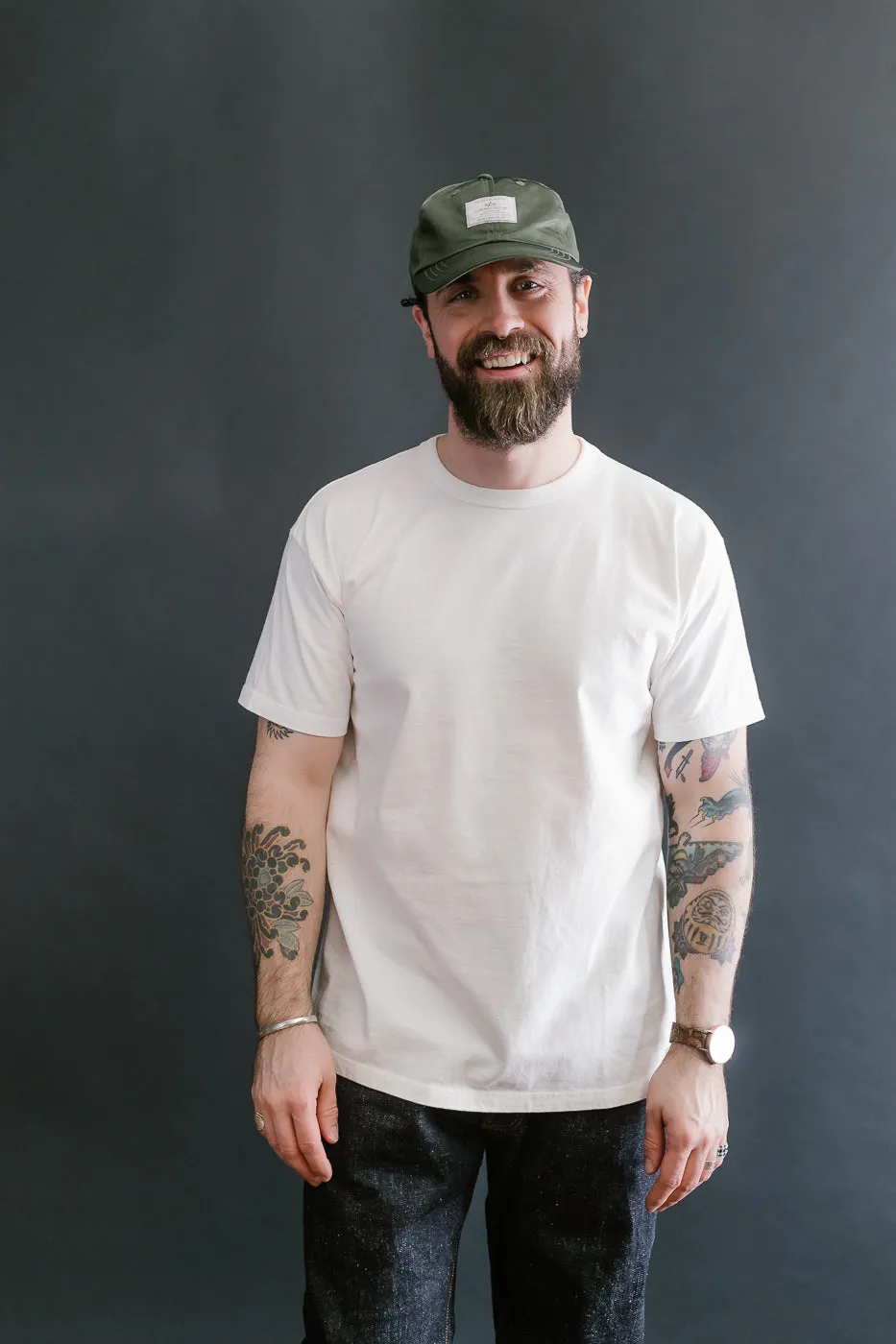 SJST-ML - Heavyweight Plain T-Shirt  - White