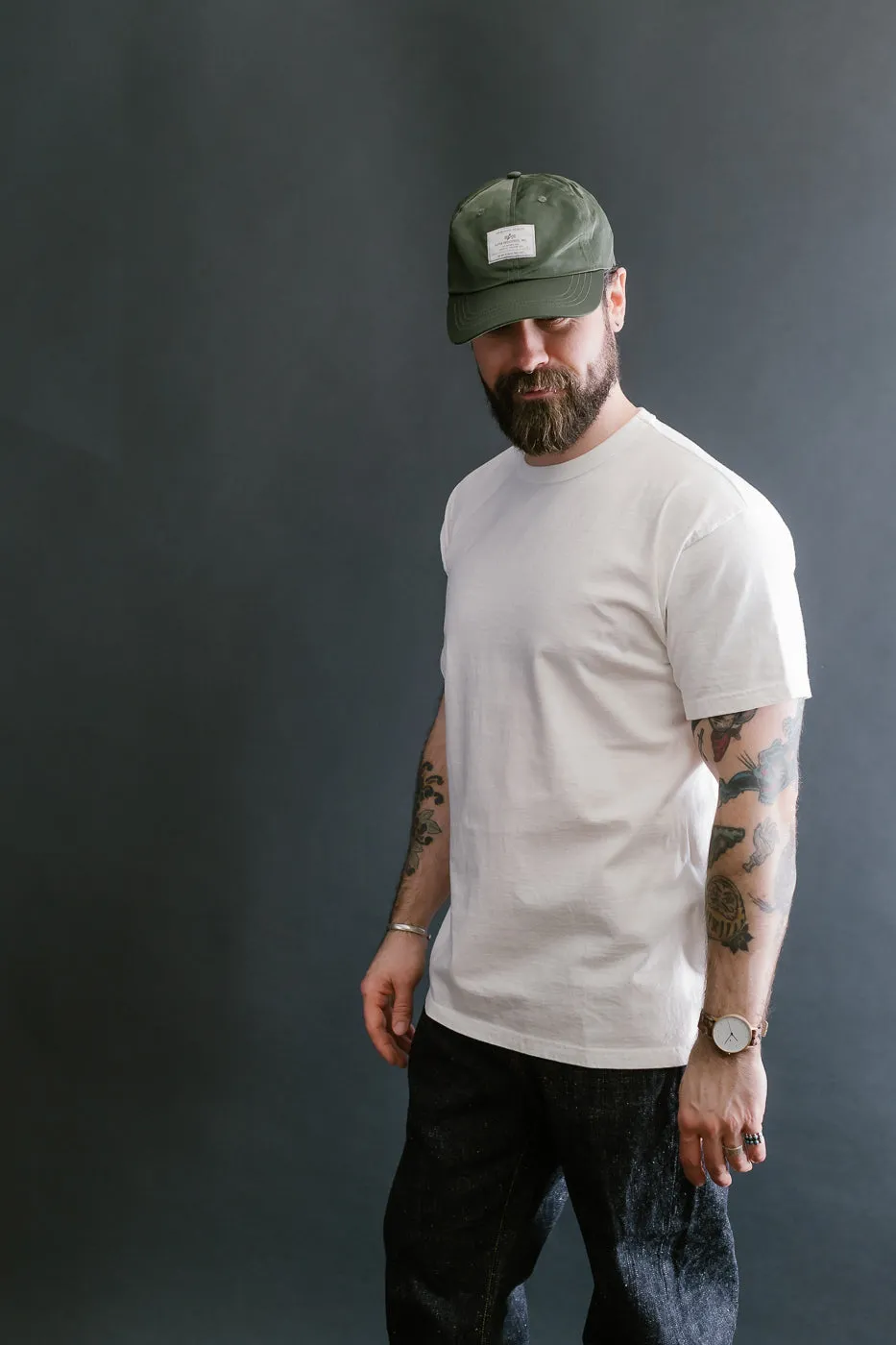 SJST-ML - Heavyweight Plain T-Shirt  - White