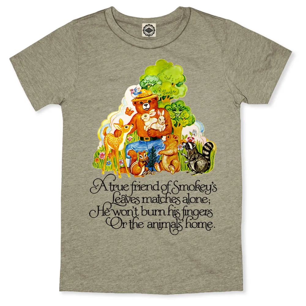 Smokey Bear "A True Friend Of Smokey" Kid's Tee