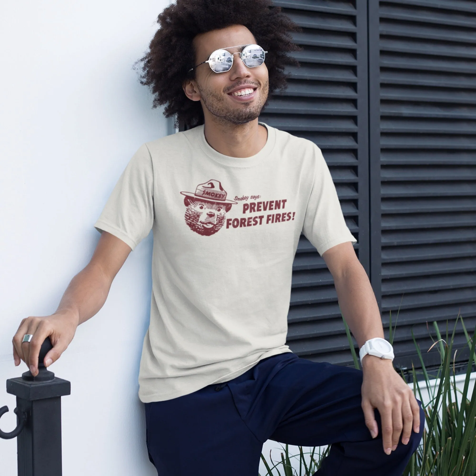 Smokey Bear "Smokey Says" Men's Tee