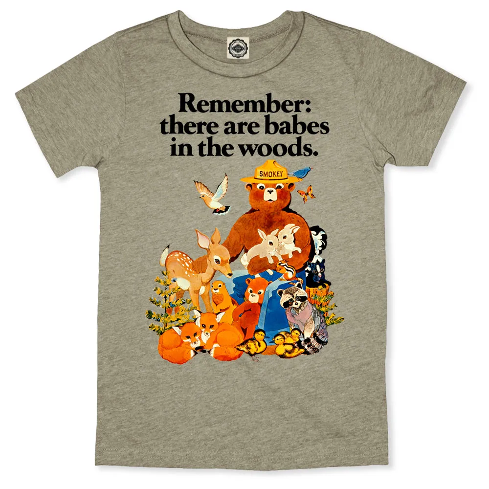 Smokey Bear Vintage "Babes In The Woods"Men's Tee