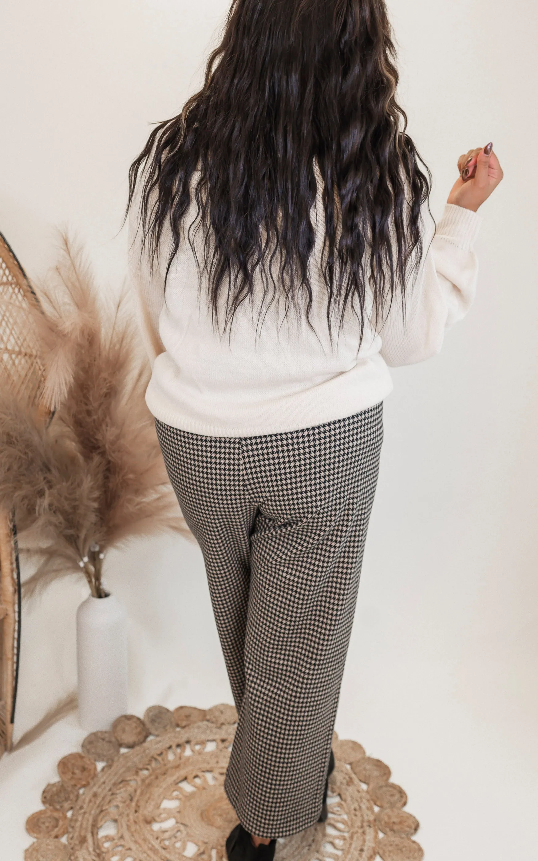 Snatched Letter Embroidered Sweater Top - Final Sale