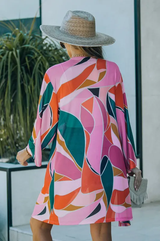 So Shady Open Kimono