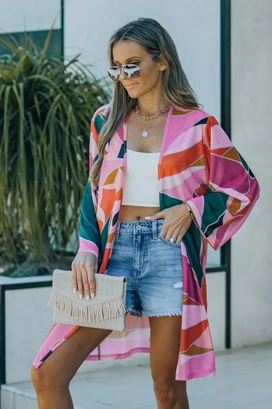 So Shady Open Kimono