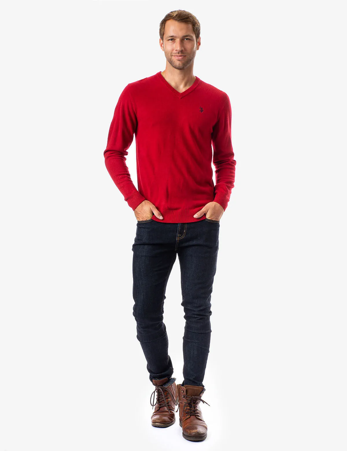 SOFT V-NECK SWEATER