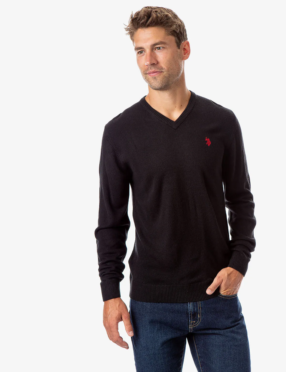 SOFT V-NECK SWEATER