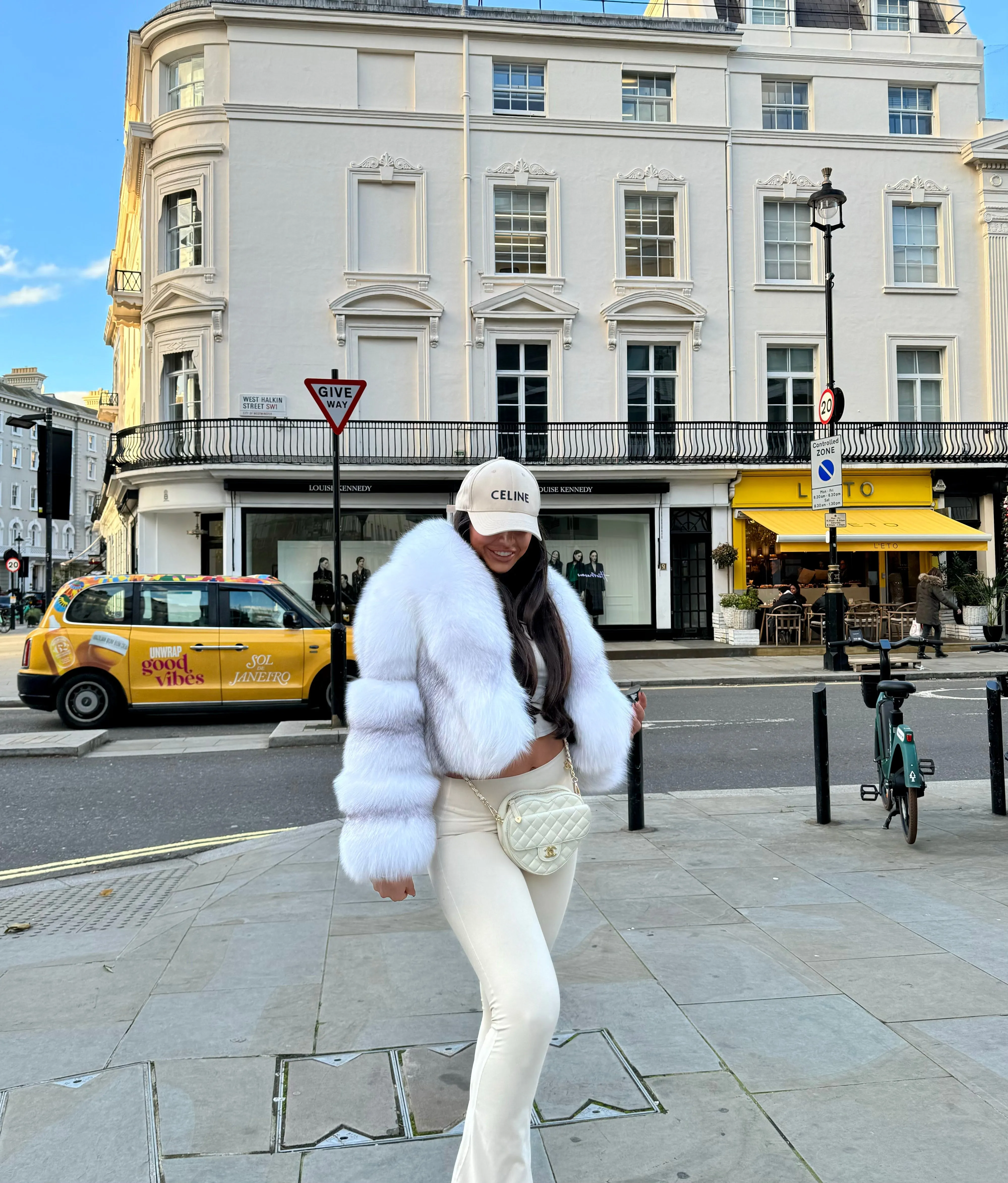 Sophia™ | Classic Straight Rows Collar Coat