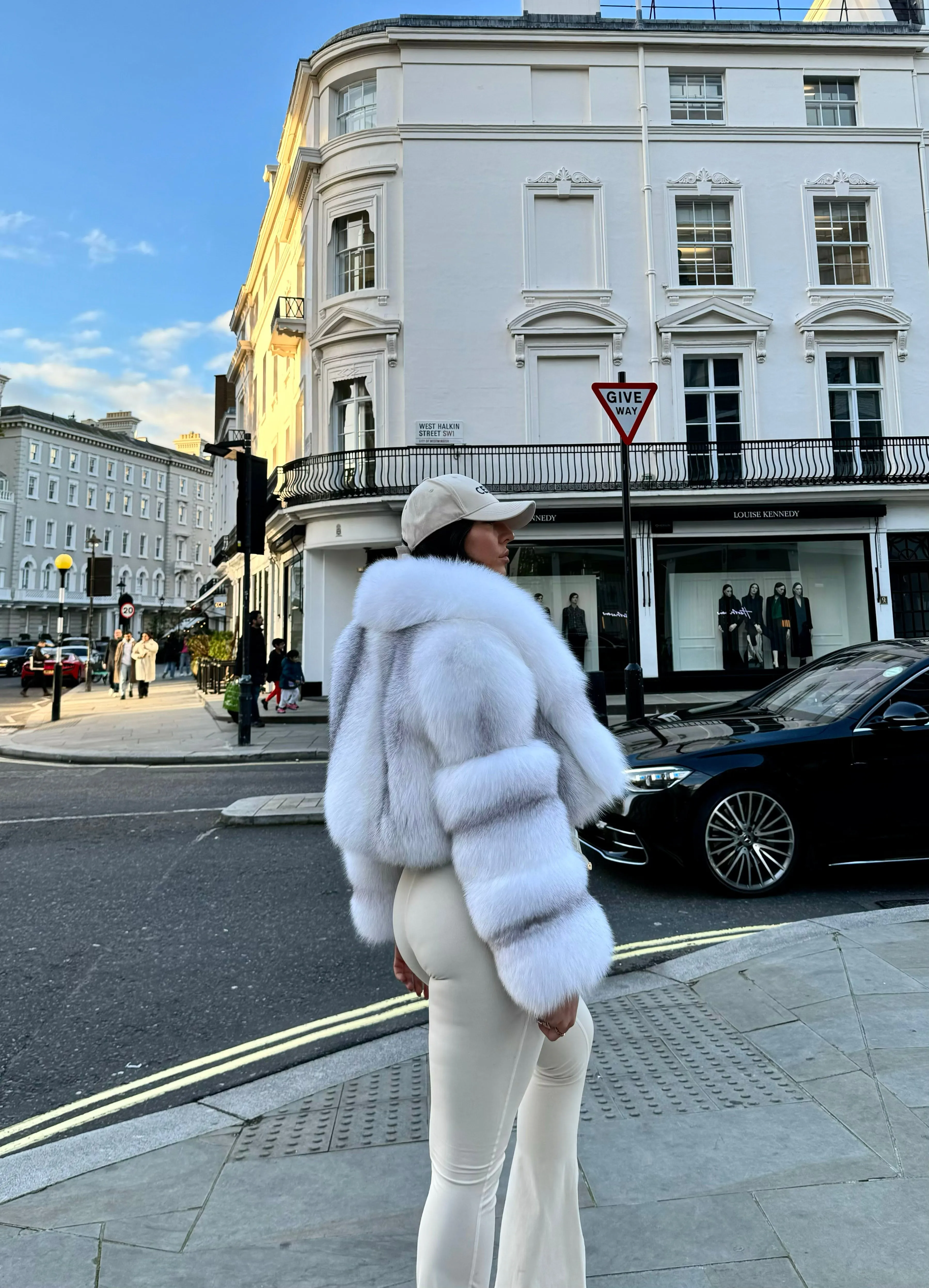 Sophia™ | Classic Straight Rows Collar Coat