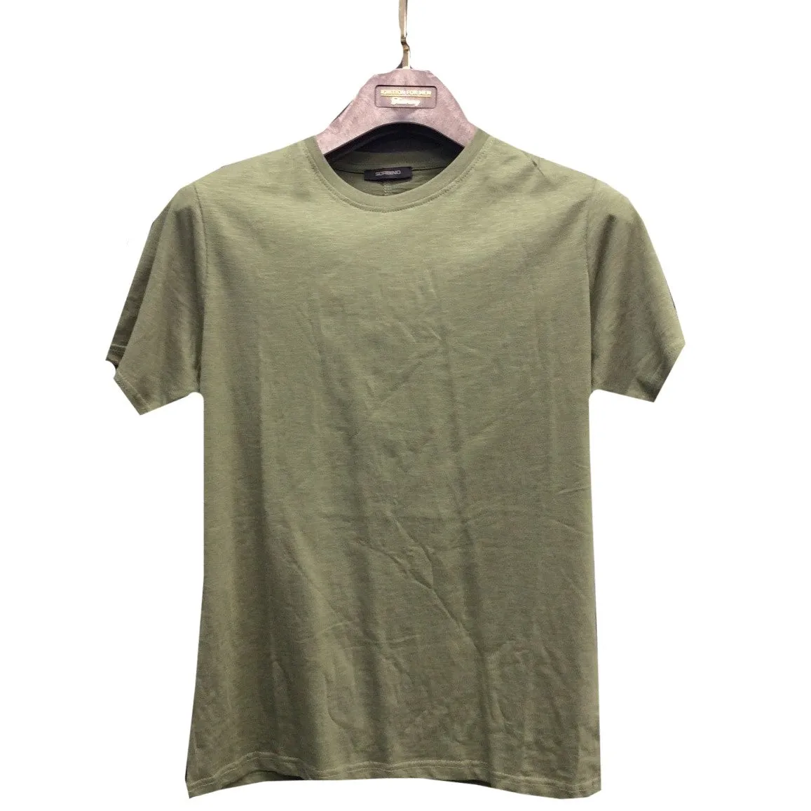 Sorbino Plain Khaki T-Shirt