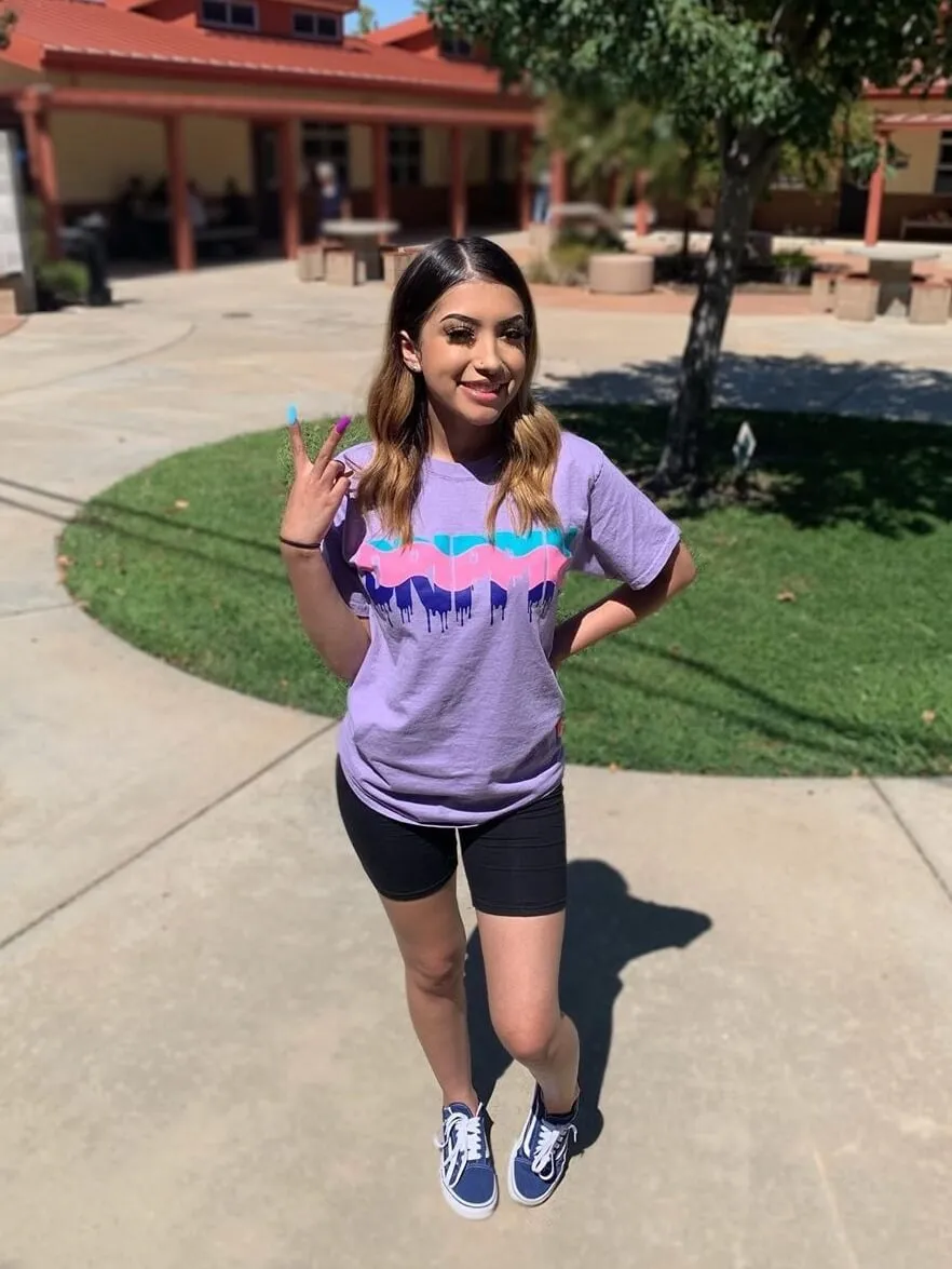 South Beach Drippin | Lavender Tee