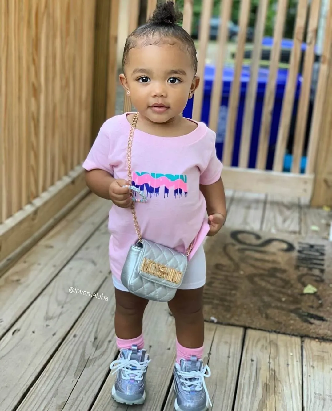South Beach Drippin (S) | Light Pink Kids Tee