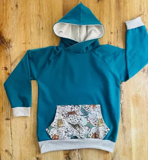 Space Animals Hoodie - Age 12