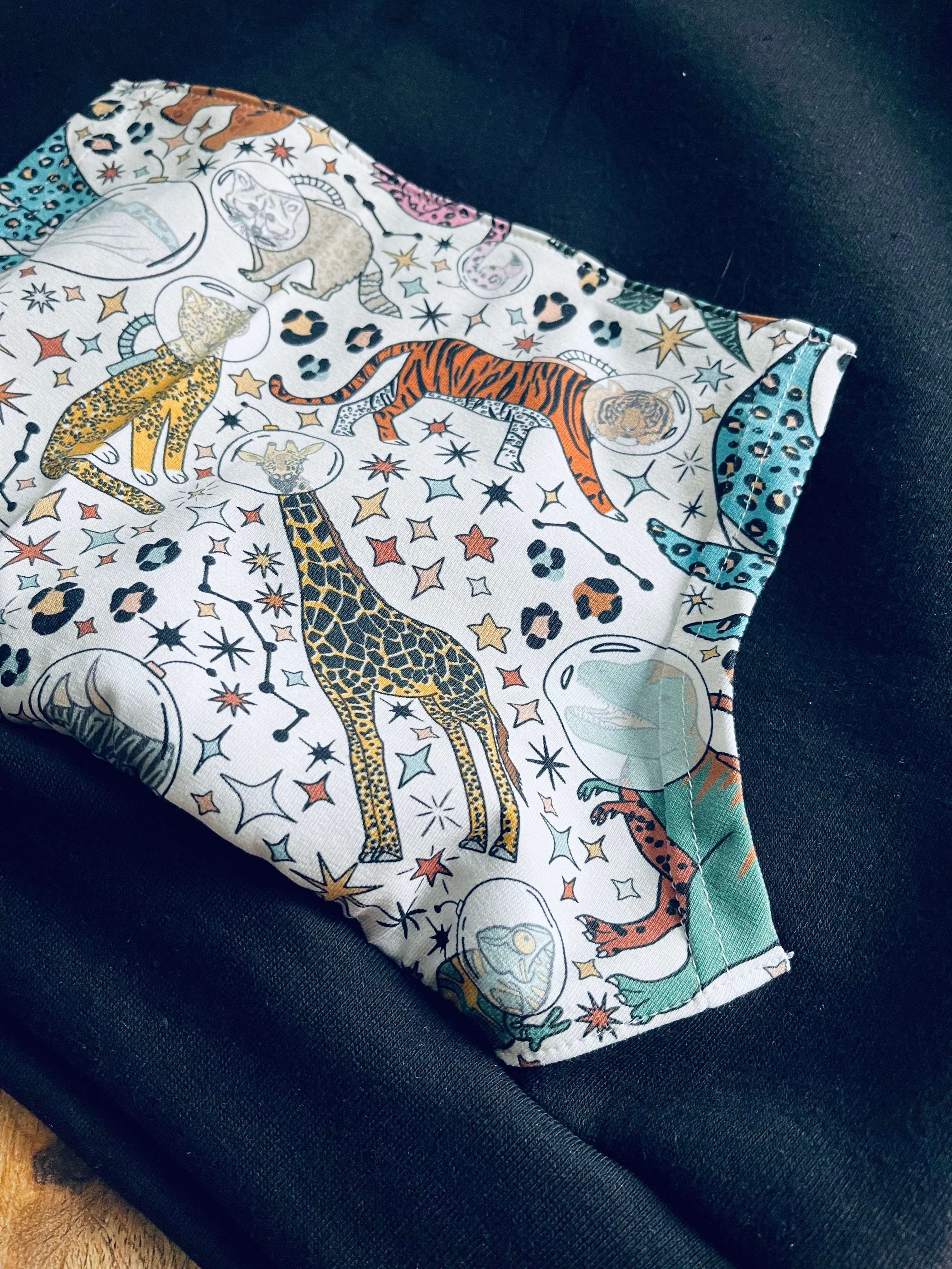 Space Animals Hoodie - Age 2