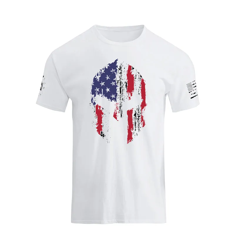 SPARTAN HELMET GRAPHIC TEE