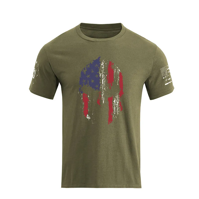 SPARTAN HELMET GRAPHIC TEE