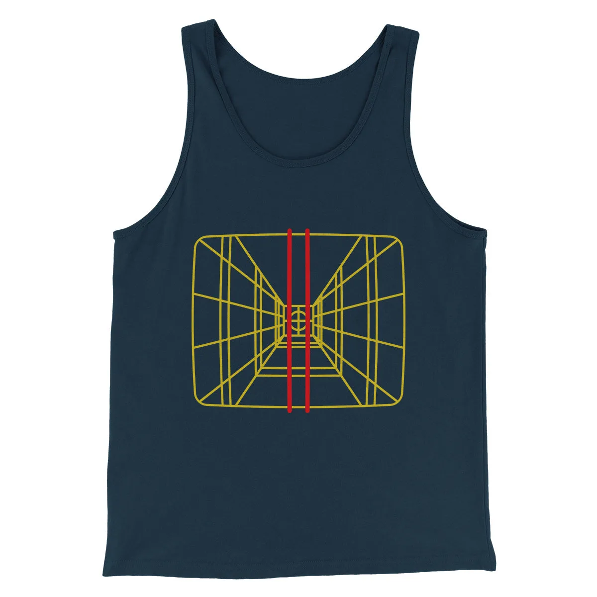 Stay On Target Funny Movie Men/Unisex Tank Top
