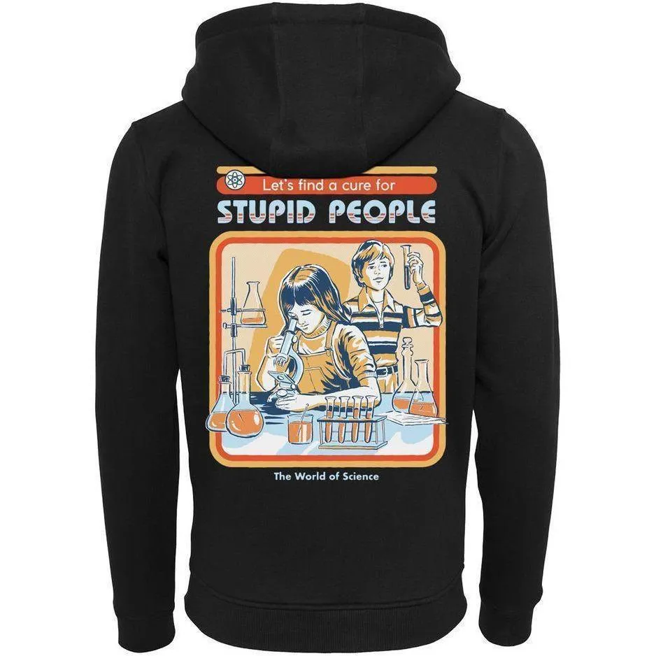 Steven Rhodes - A Cure For Stupid People - Zip-Hoodie